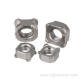 SUS304/316 stainless steel square nuts DIN928